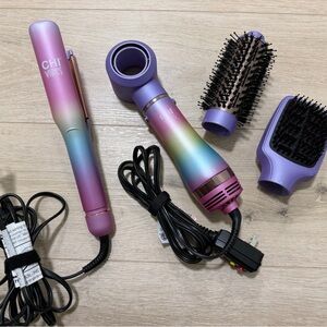 CHI Vibes Rainbow Hair Styling Set